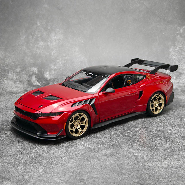 Maisto Ford Mustang GTD 2025 Red 1:18 Diecast Model Car - detailed collector display model