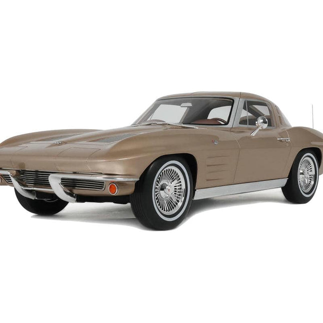 GT Spirit Chevrolet Corvette C2 1963 Saddle 1:12 Resin Model Car - detailed collector display model