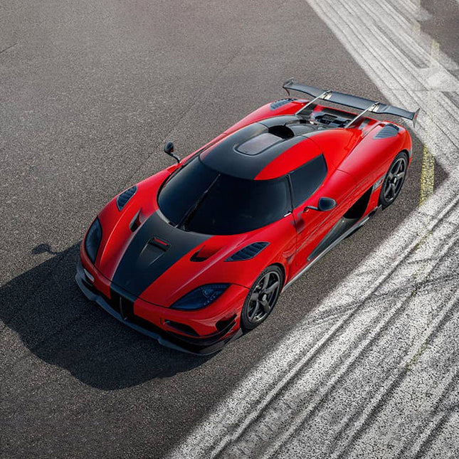 GT Spirit Koenigsegg Agera RS 2016 Red 1:18 Resin Model Car - detailed collector display model