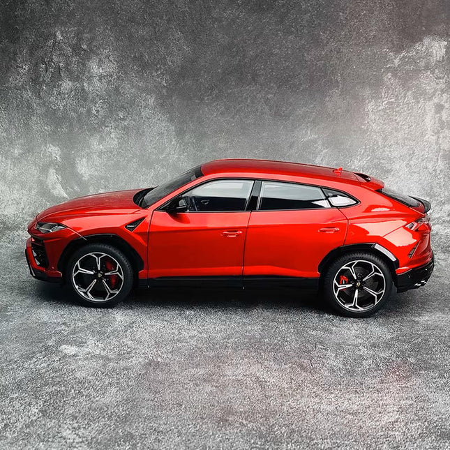 AutoArt Lamborghini Urus Metallic Red 1:18 Diecast Model Car - collectible scale model car