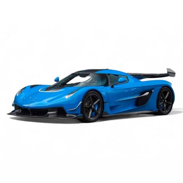 GT Spirit Koenigsegg Jesko GT1002 Blue 1:18 Resin Model Car - detailed collector display model