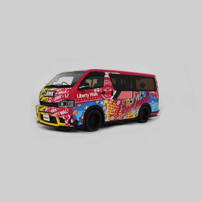 Otto Toyota HiAce LBWK 1:18 Resin Model Car - detailed collector display model