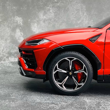 AutoArt Lamborghini Urus Metallic Red 1:18 Diecast Model Car - premium collector scale model