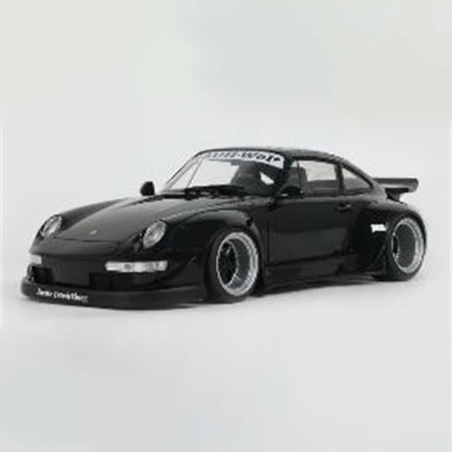 GT Spirit Porsche 911 RWB Black 1:18 Resin Model Car - detailed collector display model