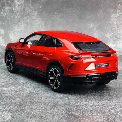 AutoArt Lamborghini Urus Metallic Red 1:18 Diecast Model Car - scale model for display