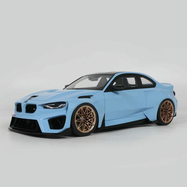 GT Spirit BMW M2 Khyzyl Saleem Blue 2025 1:18 Resin Model Car - detailed collector display model