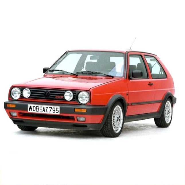 Solido Volkswagen Golf 2 GTI G60 MA RS Red 1989 1:18 Diecast Model Car - detailed collector display model