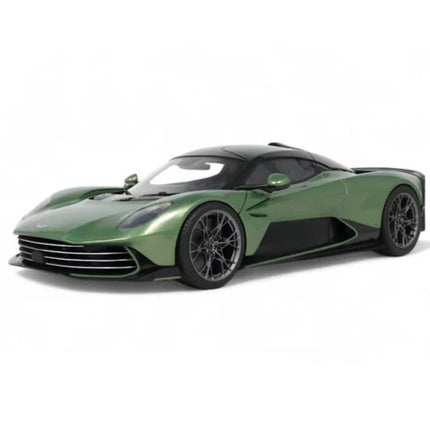 GT Spirit Aston Martin Valhalla 2025 Green 1:18 Resin Model Car - detailed collector display model
