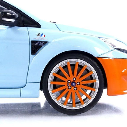 OTTO Ford Focus Mk2 RS LeMans Tribute 2010 Gulf Blue Orange 1:18 Limited Edition Resin Model OT1011