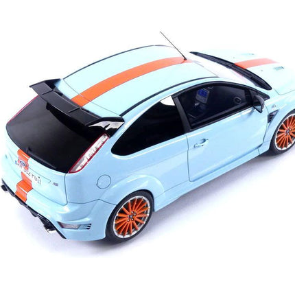 OTTO Ford Focus Mk2 RS LeMans Tribute 2010 Gulf Blue Orange 1:18 Limited Edition Resin Model OT1011