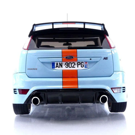 OTTO Ford Focus Mk2 RS LeMans Tribute 2010 Gulf Blue Orange 1:18 Limited Edition Resin Model OT1011