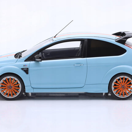 OTTO Ford Focus Mk2 RS LeMans Tribute 2010 Gulf Blue Orange 1:18 Limited Edition Resin Model OT1011