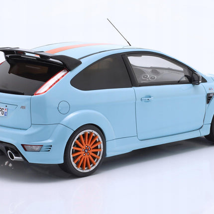 OTTO Ford Focus Mk2 RS LeMans Tribute 2010 Gulf Blue Orange 1:18 Limited Edition Resin Model OT1011