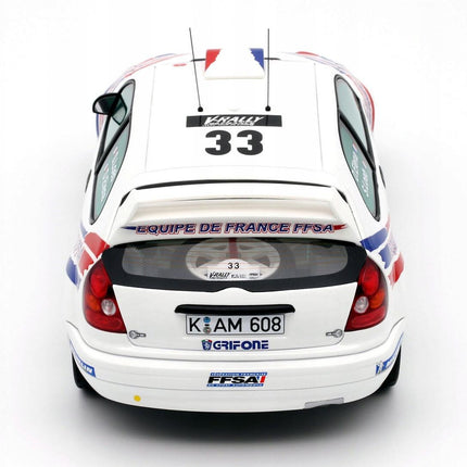 OTTO Toyota Corolla WRC #33 S.Loeb Tour de Corse 2000 1:18 Resin Limited Custom Plates