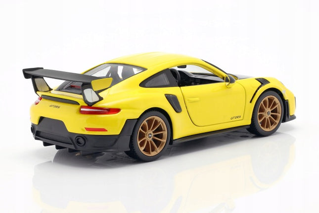 https://a.allegroimg.com/s720/11c66c/8162e3774ea9af6394ef6e081701/Porsche-911-991-II-2-GT2-RS-2018-Maisto-1-24-Yellow-Model-Samochodu-31523-Stan-opakowania-oryginalne