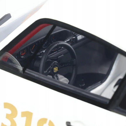 Porsche 911 (964) RWB Natty Dread Jr. White 1:18 Diecast Model