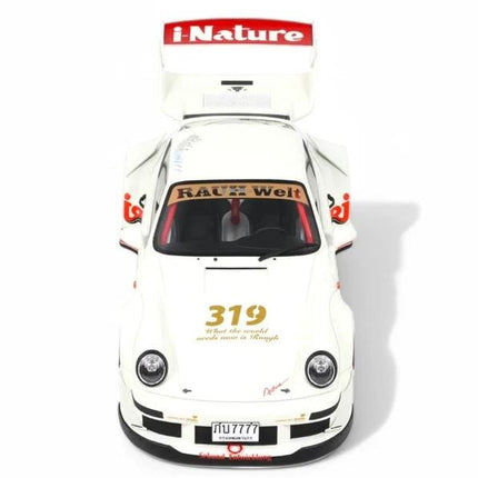 Porsche 911 (964) RWB Natty Dread Jr. White 1:18 Diecast Model