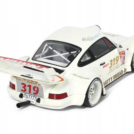 Porsche 911 (964) RWB Natty Dread Jr. White 1:18 Diecast Model