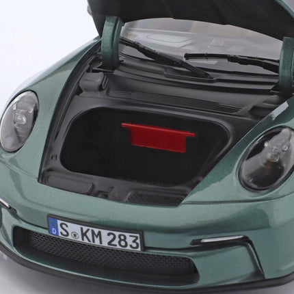 Porsche 911 (992) GT3 Touring 2022 Malachite Green Metallic Norev 1:18 Costum Plates