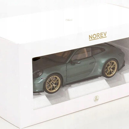 Porsche 911 (992) GT3 Touring 2022 Malachite Green Metallic Norev 1:18 Costum Plates