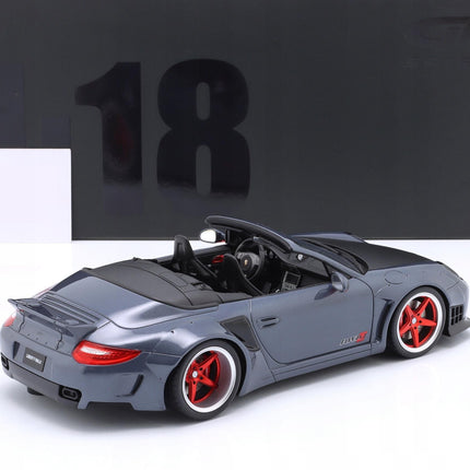 Porsche 911 (997) LB-Works GT Spirit 1:18 Resin Model, Custom Plates