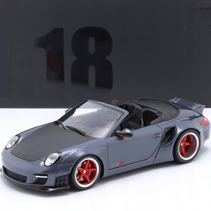 Porsche 911 (997) LB-Works GT Spirit 1:18 Resin Model, Custom Plates