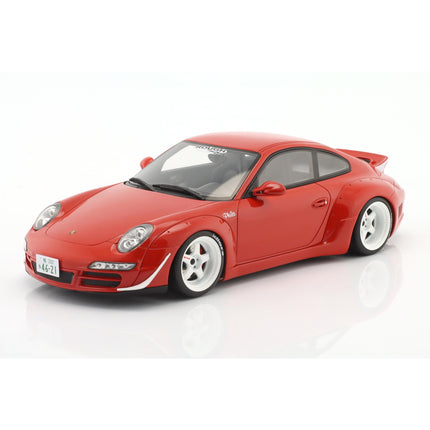 Porsche 911 997 RWB Rauh-Welt Body Kit Aka Phila 2021 GT Spirit 1:18 Diecast Model GT874 Diecast Model Car With Custom Plates