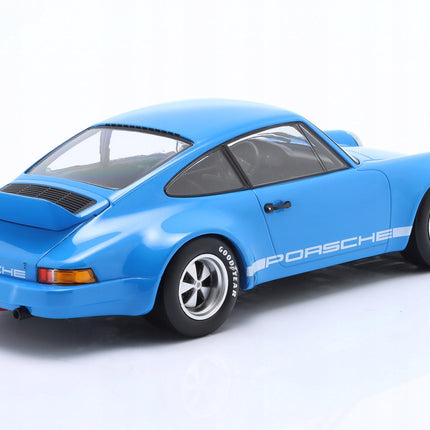 Porsche 911 Carrera 3.0 RSR Coupe Street Version Blue WERK83 1:18 Model Car