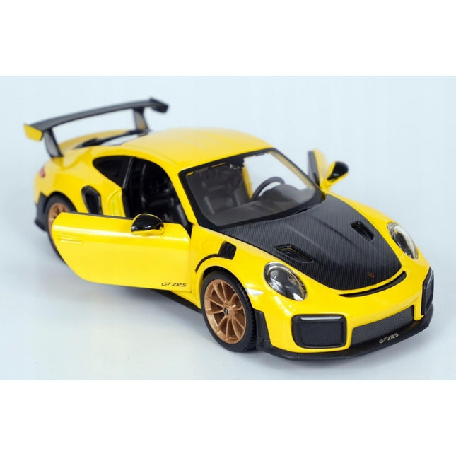 Porsche 911 GT2 RS 1:24 Diecast Model Car Maisto Porsche Supercar Miniature Collectible