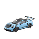 Porsche 911 GT3 RS Weissach 2022 Gulf Blue 1:18 Model with Custom Plates