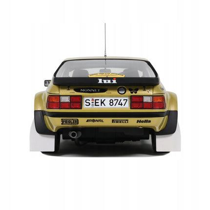 Porsche 924 Carrera GTS #1 Rallye Hesse 1981, 1:18 Diecast Model with Custom Plates