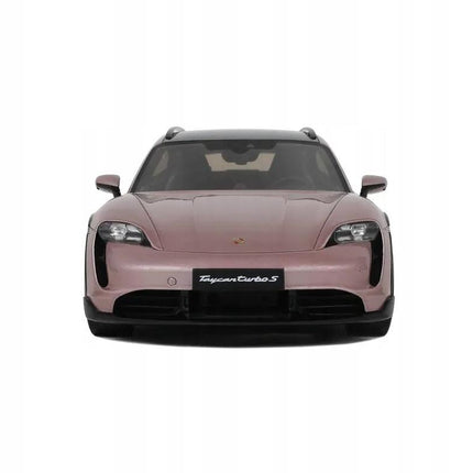 Porsche Taycan Turbo S Cross Turismo 2022 Diecast Model (1:18) - Frozen Berry, Custom Plates
