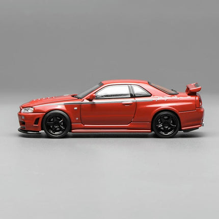 Motorhelix Nissan R34 R35 Honda S2000 FD2 Mitsubishi EVO IV 1:64 Diecast Model Car - detailed collectible replica