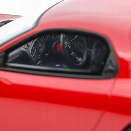 Red Mazda RX-7 FD RS Diecast Model Car with Custom Plates (1:18 Scale)