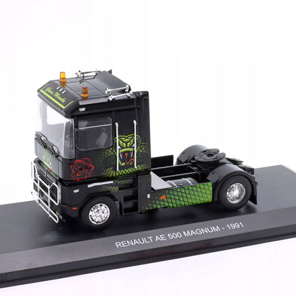https://a.allegroimg.com/original/118f20/b8ef61a4430a8e56b0962f330b4f/Renault-AE-500-AE500-Magnum-4x2-1991-Green-Mamba-Black-IXO-Hachette-1-43-Model-Renault-AE-500-Magnum-Green-Mamba-1991