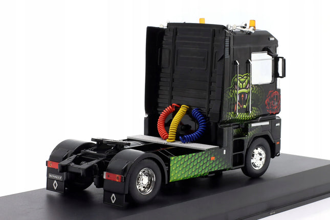 https://a.allegroimg.com/original/1195f1/e3e93dbb43b5a02bafd25024f170/Renault-AE-500-AE500-Magnum-4x2-1991-Green-Mamba-Black-IXO-Hachette-1-43-Stan-opakowania-oryginalne