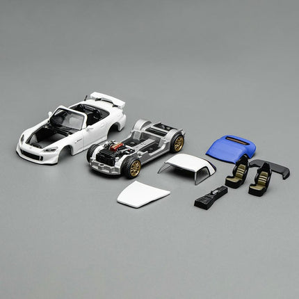 Motorhelix Nissan R34 R35 Honda S2000 FD2 Mitsubishi EVO IV 1:64 Diecast Model Car - detailed studio model shot