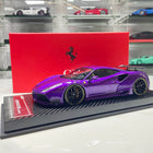 CE Ferrari 488GTB N-Largo 1:18 Resin Model Car - detailed collector display model
