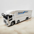Original Manufacturer Mitsubishi Fuso Supergreat Truck Openable Door 1:43 Diecast Model Truck - detailed collector display mo