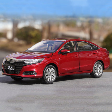 YX Car Model Honda Crider 2019 Blue 1:18 Diecast Model Car - detailed collector display model