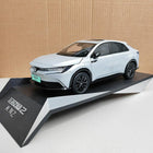 Honda e:NP2 2024 Silver Original Manufacturer 1:18 Diecast Model Car - detailed collector display model