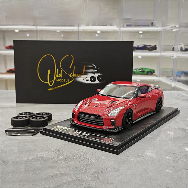 One Model Nissan GT-R R35 1:18 Resin Model Car - detailed collector display model