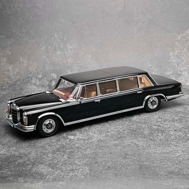 KK Scale Mercedes-Benz 600 Pullman W100 1:18 Diecast Model Car - detailed collector display model