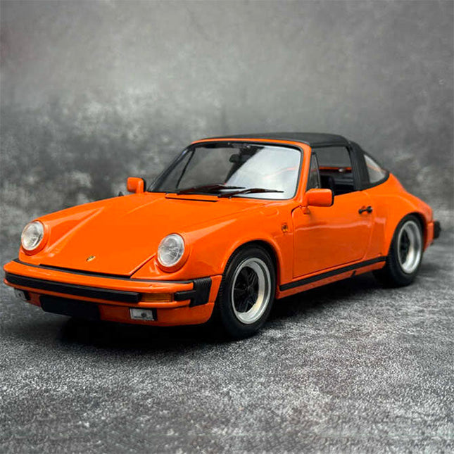Minichamps Porsche 911 1983 Carrera 3.2 Targa 1:18 Diecast Model Car - detailed collector display model