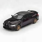 Mini GT BMW M4 Purple 1:64 Diecast Model Car - detailed collector display model