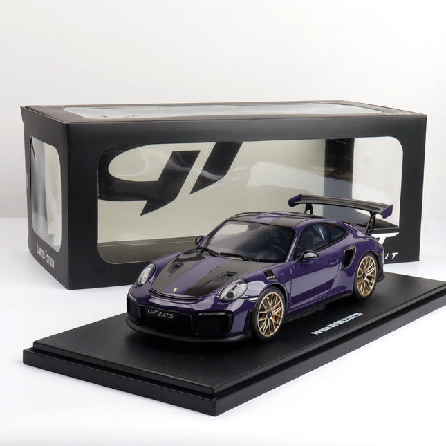 GT Spirit Porsche 911 (991.2) Ultraviolet Purple 1:18 Resin Model Car - detailed collector display model