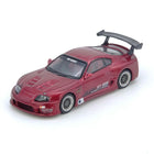 Inno Models Toyota Supra A80 Top Secret Red 1:64 Diecast Model Car - detailed collector display model