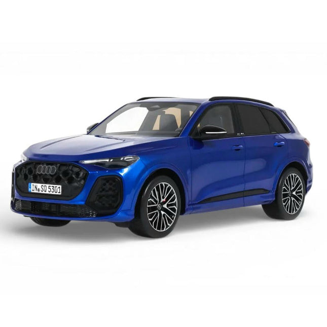Otto Audi SQ5 TFSI Ultra 2024 Blue 1:18 Resin Model Car - detailed collector display model