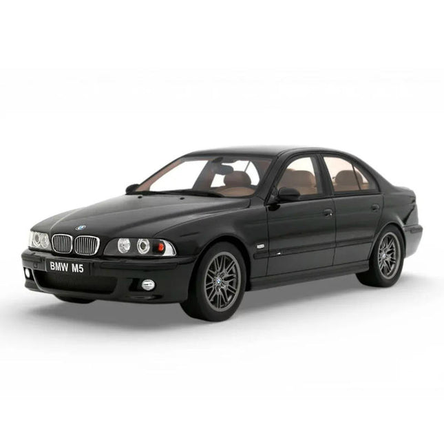 Otto BMW E39 M5 2000 Black Sapphire Metallic 1:18 Resin Model Car - detailed collector display model