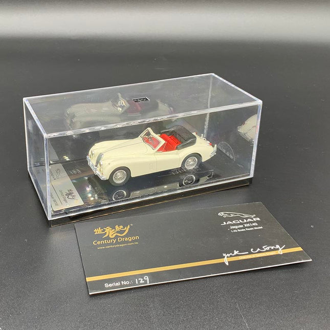 Century Dragon Jaguar MKIV Jaguar XK-140 1:43 Diecast Model Car - detailed collector display model